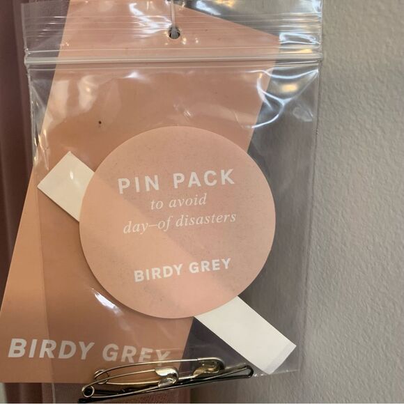 Birdy Grey GWENNIE DRESS XS Dark Mauve Wedding Formal Event Party Dress - Picture 11 of 16